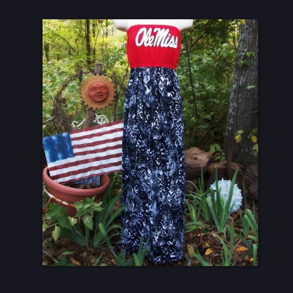 OLE MISS GAMEDAY MAXI DRESS
